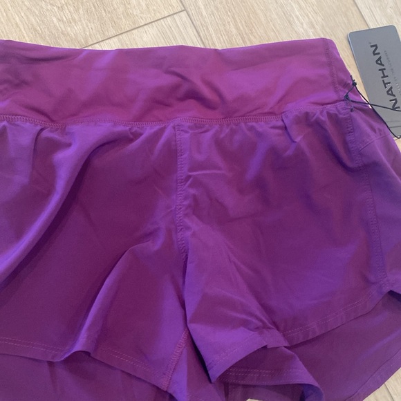 Nathan Purple Stride Running Shorts. NWT - Picture 8 of 16